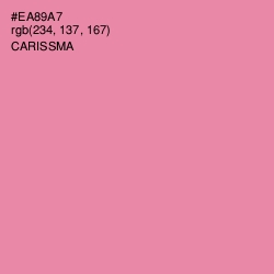#EA89A7 - Carissma Color Image