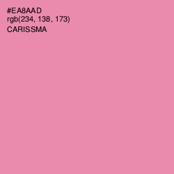 #EA8AAD - Carissma Color Image