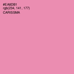 #EA8DB1 - Carissma Color Image