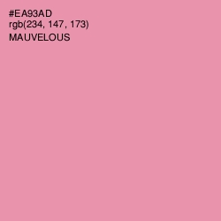 #EA93AD - Mauvelous Color Image