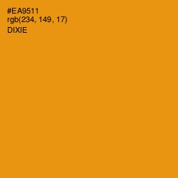 #EA9511 - Dixie Color Image