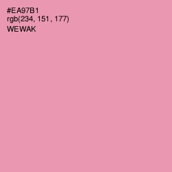 #EA97B1 - Wewak Color Image