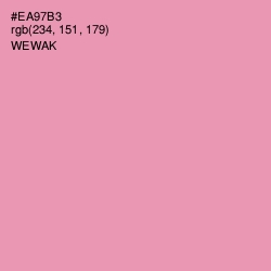 #EA97B3 - Wewak Color Image