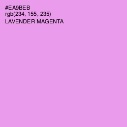 #EA9BEB - Lavender Magenta Color Image