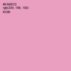 #EA9EC0 - Kobi Color Image