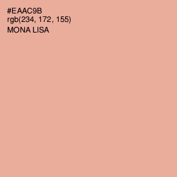 #EAAC9B - Mona Lisa Color Image