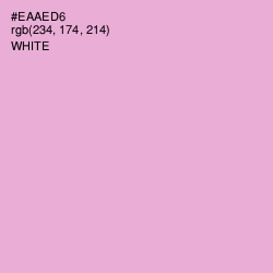 #EAAED6 - Lavender Pink Color Image
