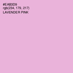 #EAB3D9 - Lavender Pink Color Image