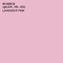 #EAB9CB - Lavender Pink Color Image