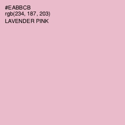 #EABBCB - Lavender Pink Color Image