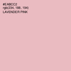 #EABCC2 - Lavender Pink Color Image