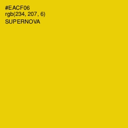 #EACF06 - Supernova Color Image