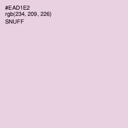 #EAD1E2 - Snuff Color Image