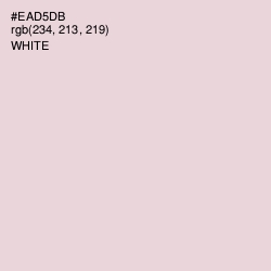 #EAD5DB - Bizarre Color Image