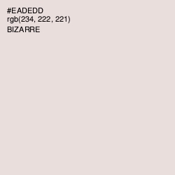 #EADEDD - Bizarre Color Image