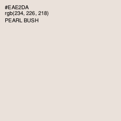 #EAE2DA - Pearl Bush Color Image