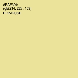 #EAE399 - Primrose Color Image