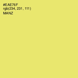 #EAE76F - Manz Color Image