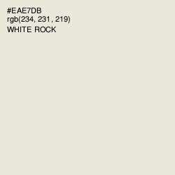 #EAE7DB - White Rock Color Image