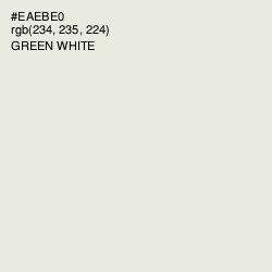 #EAEBE0 - Green White Color Image