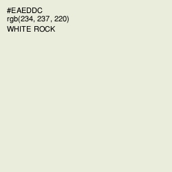 #EAEDDC - White Rock Color Image