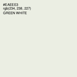 #EAEEE3 - Green White Color Image