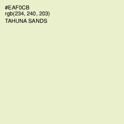 #EAF0CB - Tahuna Sands Color Image