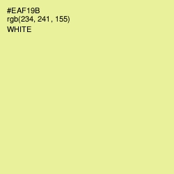 #EAF19B - Jonquil Color Image