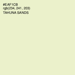 #EAF1CB - Tahuna Sands Color Image