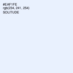 #EAF1FE - Solitude Color Image