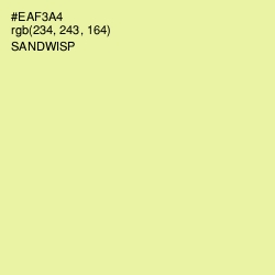 #EAF3A4 - Sandwisp Color Image