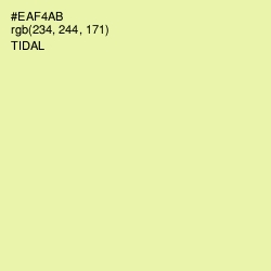 #EAF4AB - Tidal Color Image