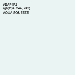 #EAF4F2 - Aqua Squeeze Color Image