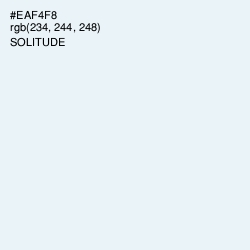 #EAF4F8 - Solitude Color Image