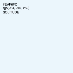 #EAF6FC - Solitude Color Image