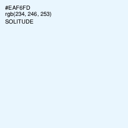 #EAF6FD - Solitude Color Image