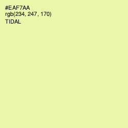 #EAF7AA - Tidal Color Image