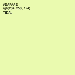 #EAFAAE - Tidal Color Image