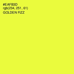 #EAFB3D - Golden Fizz Color Image