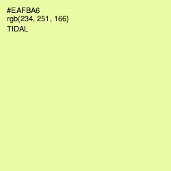 #EAFBA6 - Tidal Color Image