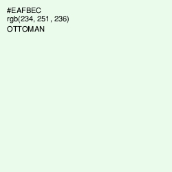 #EAFBEC - Ottoman Color Image