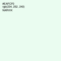 #EAFCF0 - Narvik Color Image