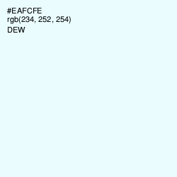#EAFCFE - Dew Color Image