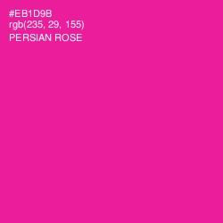 #EB1D9B - Persian Rose Color Image