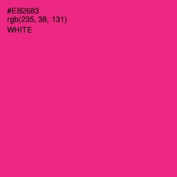 #EB2683 - Wild Strawberry Color Image