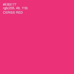 #EB3177 - Cerise Red Color Image