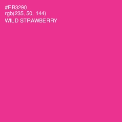 #EB3290 - Wild Strawberry Color Image