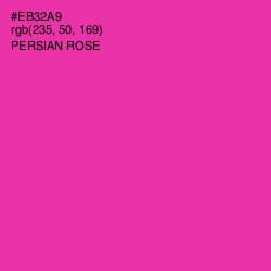 #EB32A9 - Persian Rose Color Image