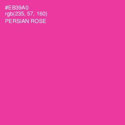 #EB39A0 - Persian Rose Color Image