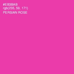 #EB3BAB - Persian Rose Color Image